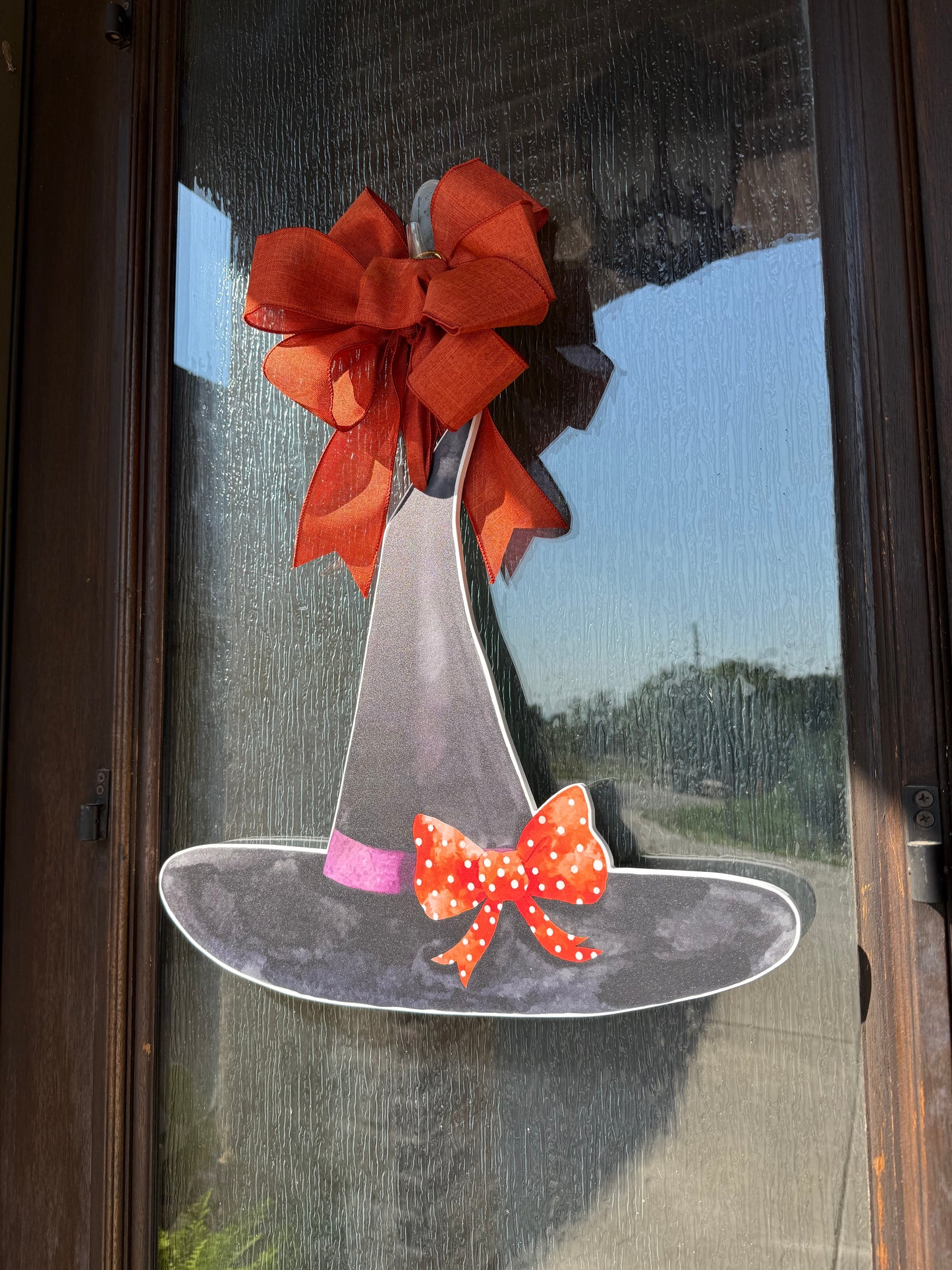Witch Hat Door Sign