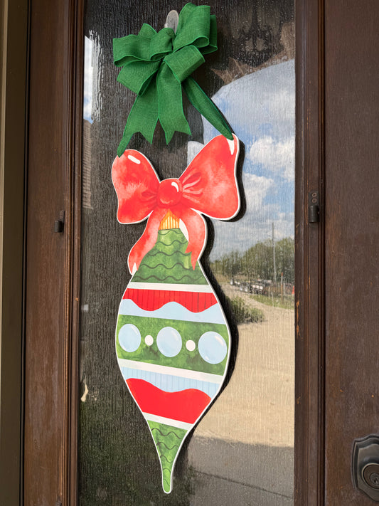 Antique Ornament Door Sign