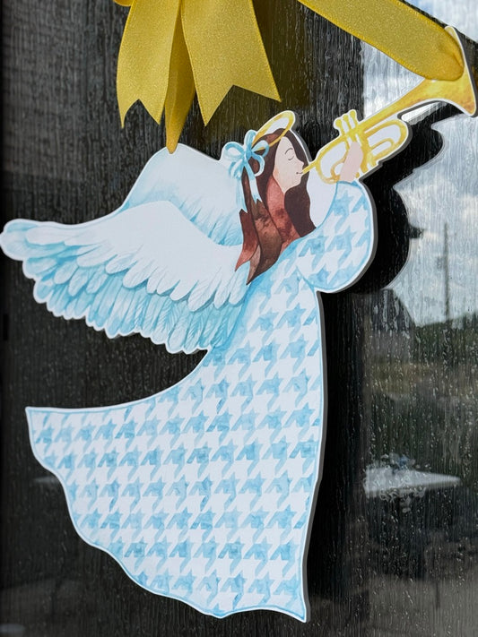 Simply Flawed Sound of Music Angel Door Sign