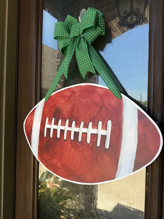 Football Door Sign