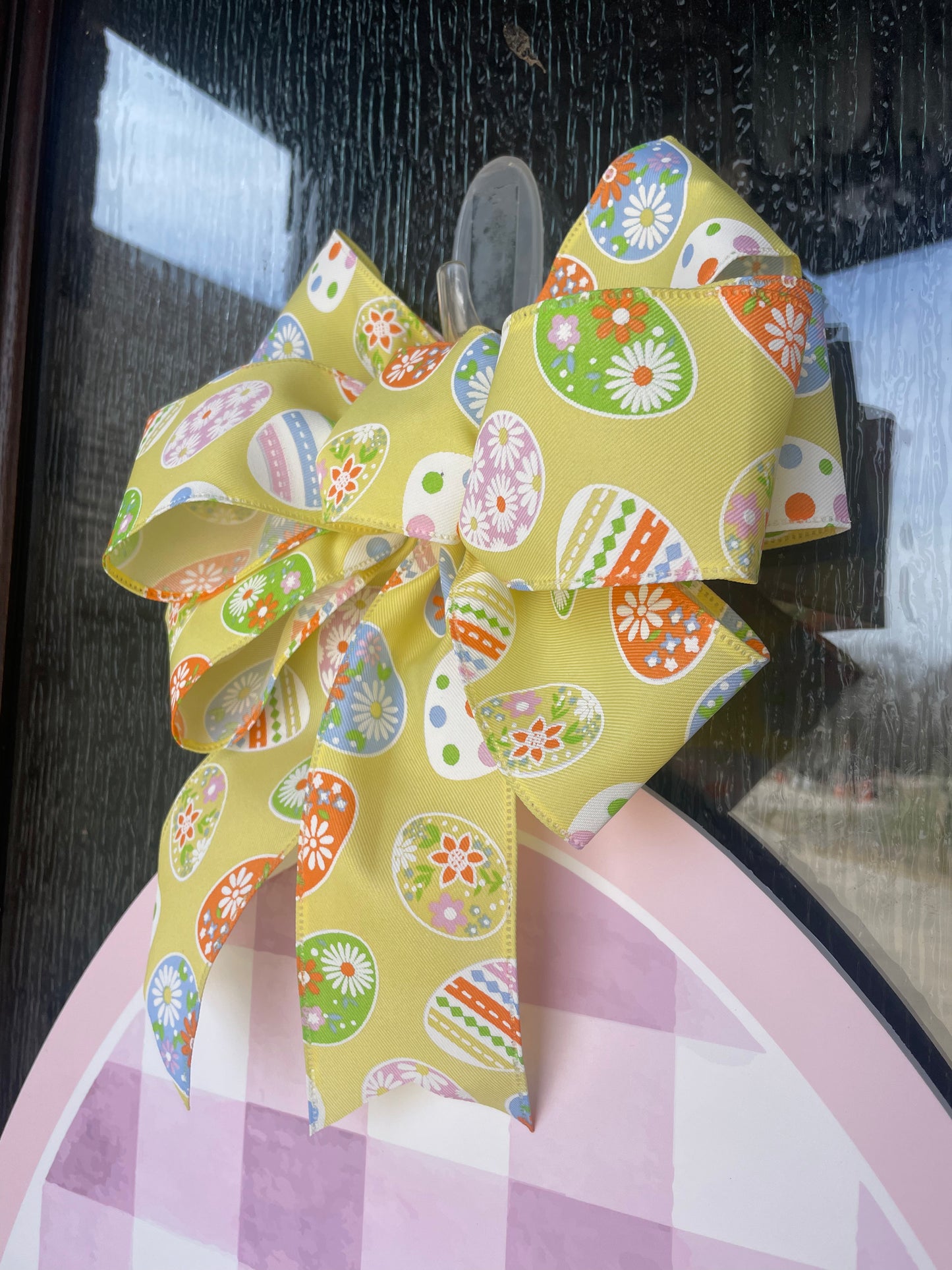 Lavender Easter Egg Door Sign
