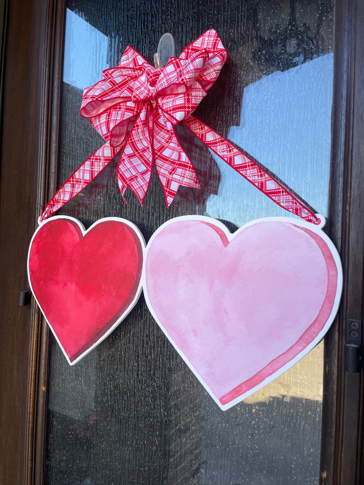 Double Love Door Sign