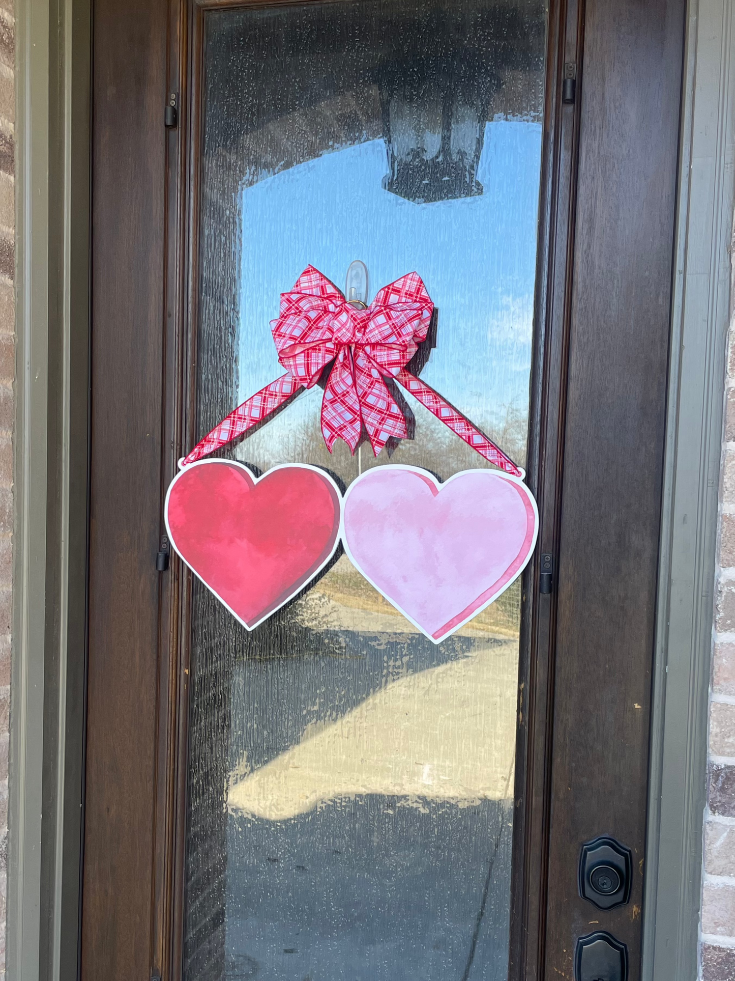 Double Love Door Sign