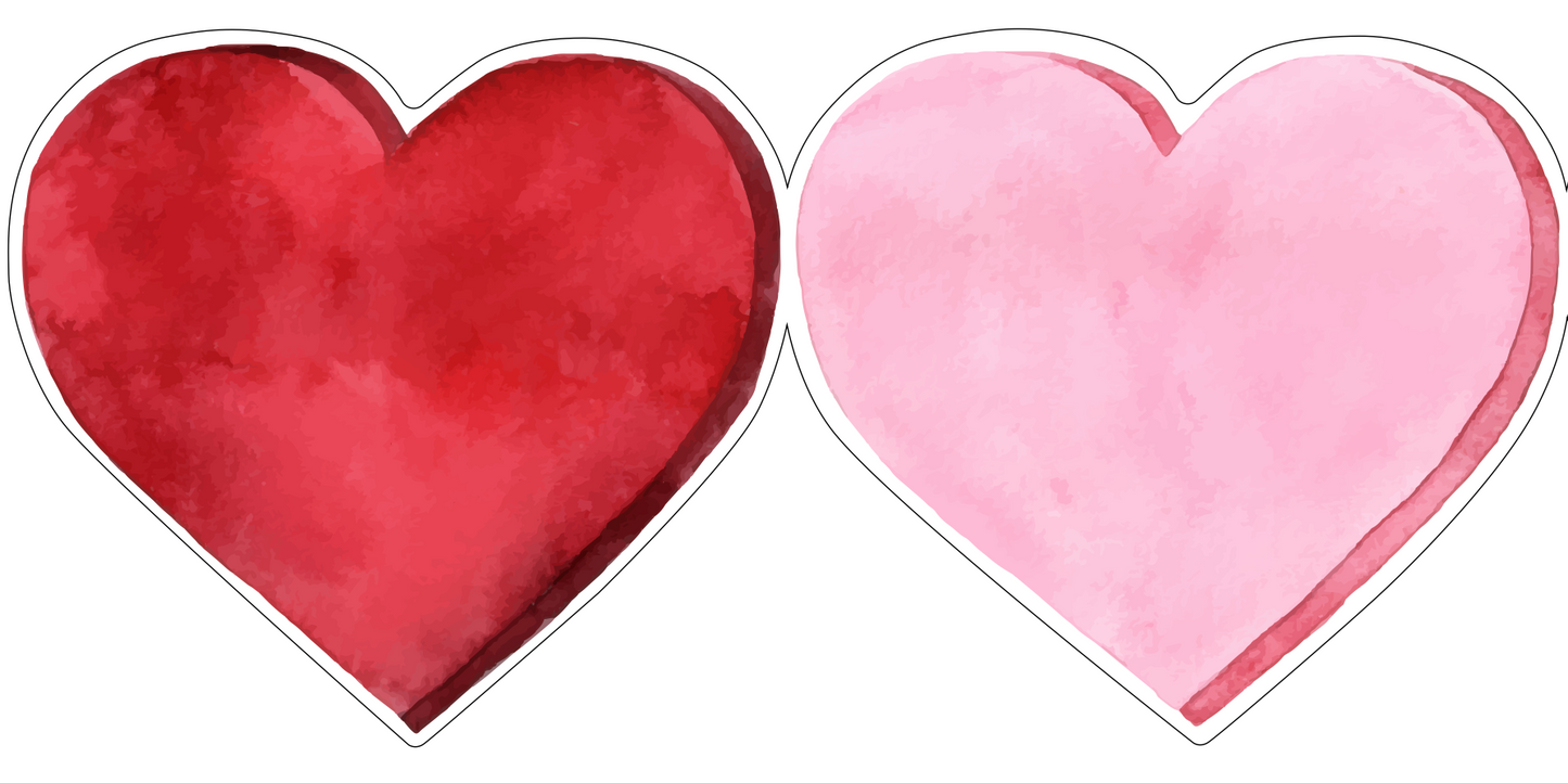 Double Love Door Sign